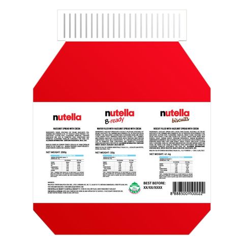 Nutella Festive Gift Box 350g
