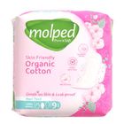 Molped Organic Cotton Maxi Thick Long 9 Pieces