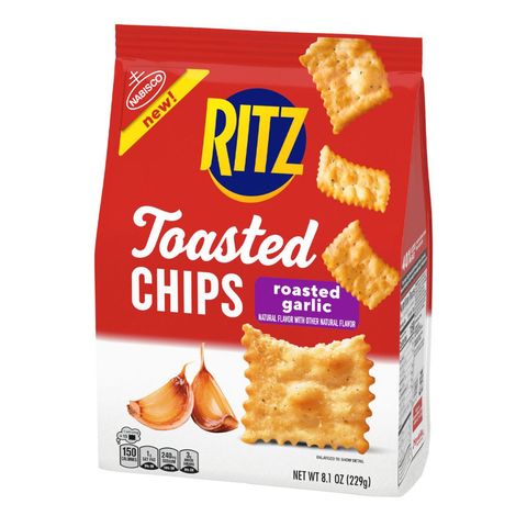 Ritz Roasted Garlic Toasted Chips 8.1oz
