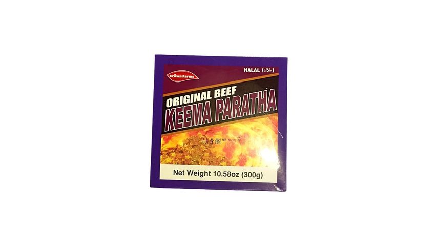Crown Farms Original Beef Keema Paratha 300g