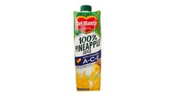 Del Monte 100% Pineapple Juice With Vitamins A-C-E 1L