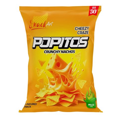 Popitos Cheezy Nachos Craze Nachos 42g