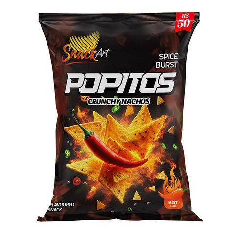 Popitos Crunchy Nachos Spice Burst 42g