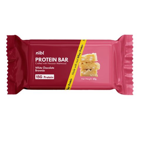 Nibl Protein Bar White Chocolate Brownie 60g