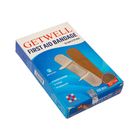 Adhesive First Aid Bandage With Non Stick Pad Cotton 100 Pieces