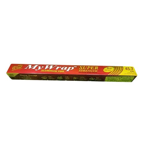 My Wrap Aluminum Foil Lite Use for Wrapping Regular Pack (45cm) 1 Unit