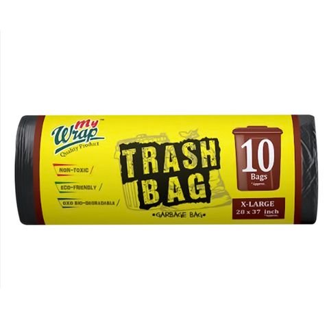 My Wrap Trash Loose Roll Size X-Large (28 x 38 Inches) 10 Bags