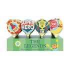 M&S The Legends Solid Milk Chocolate Lollies 24g