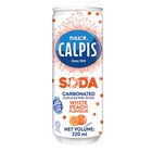 Calpis Soda White Peach Can (Exclusive) 320ml