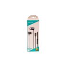 Valdus E-753 Tc Wire Controlled Stereo Earphone With Mic 1 Piece