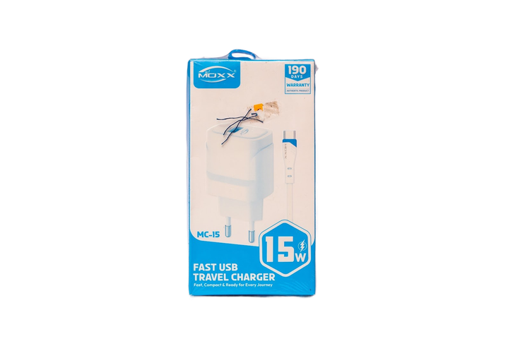 Moxx Mc-15 Type C 15w Charger 1 Piece