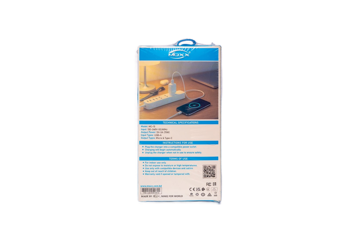 Moxx Mc-15 Type C 15w Charger 1 Piece