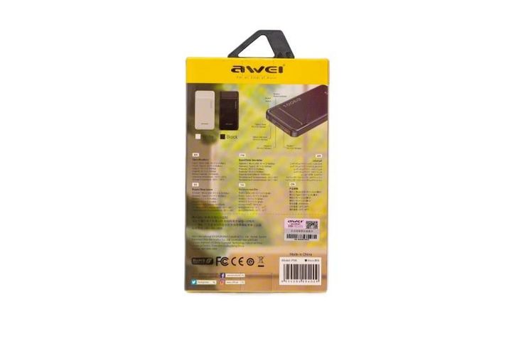 Awei Psk Power Bank 10000mah 1 Piece