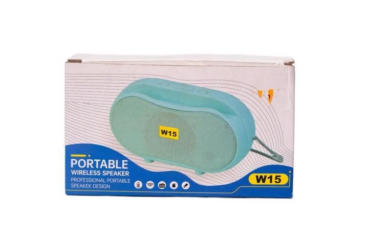 W-15 Sun Portable Wireless Speaker Assorted 1 Piece