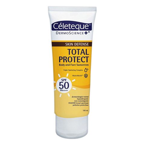 Celeteque Dermoscience Total Protect Body and Face Sunscreen 100ml