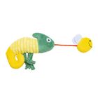 BEEZTEES | PLUSH - CHAMELEON NOEKI WITH CATNIP (YELLOW) (CAT) (19x8x2cm) (BT0440757)