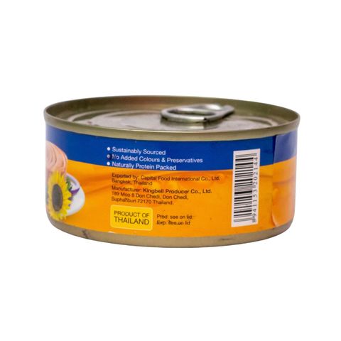 Akij Oasis Light Meat Tuna Chunk In Sunflower Oil 160g