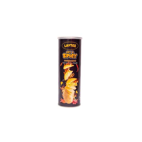 Laytoz Hot & Spicy Potato Chips 100g