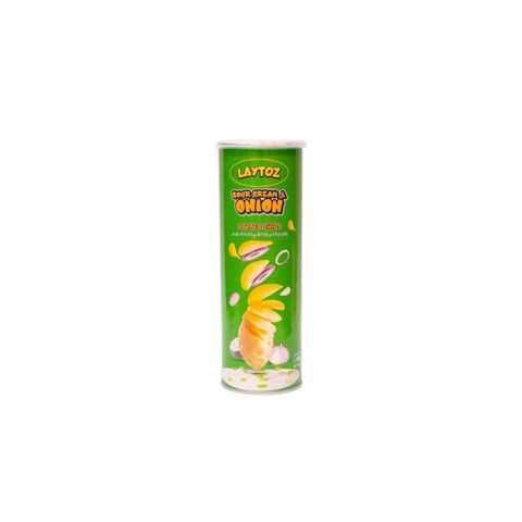 Laytoz Sour Cream & Onion Potato Chips 100g