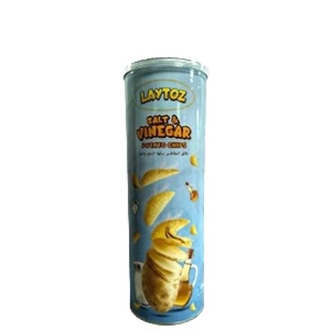 Laytoz Salt & Vinegar Potato Chips 100g