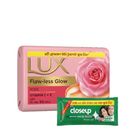 Buy Lux Soap Bar Flawless Glow 90g & Get Free Closeup Toothpaste 7g