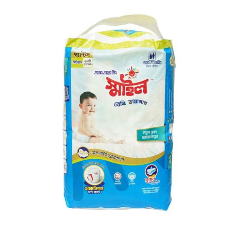 Smile Pants Diaper Jumbo Series M Size 6-12kg 50 pieces