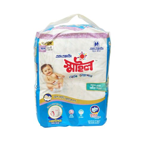 Smile Pants Diaper Jumbo Series S Size Up to 8kg 60 Pieces