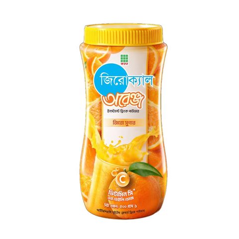 Zerocal Orange Powder Drink 500g
