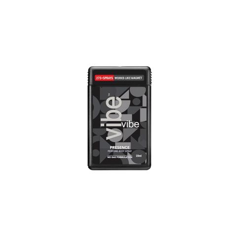Vibe Body Spray Presence Pocket 18ml