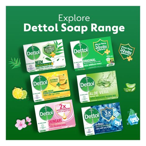 Buy Dettol Soap Original 3 Pack 125g & Get Free Mug 1 Piece