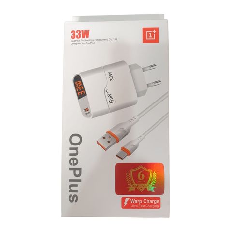 OnePlus 33w Type C Charger 1 Piece