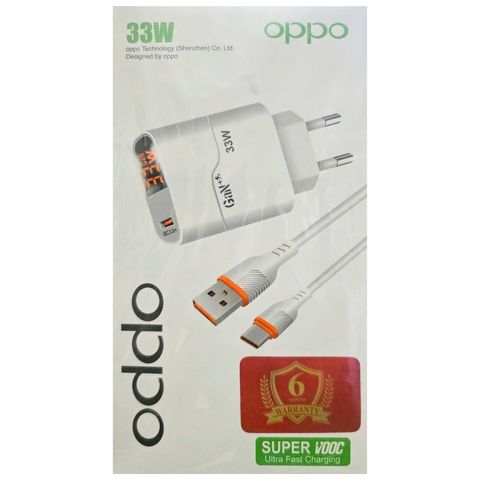 OPPO 33w Type C Charger 1 Piece