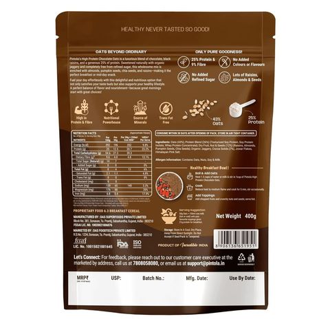 Pintola High Protein Oats 400g