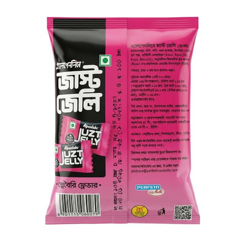 Alpenliebe Juzt Jelly Strawberry Flavor Candy 104g