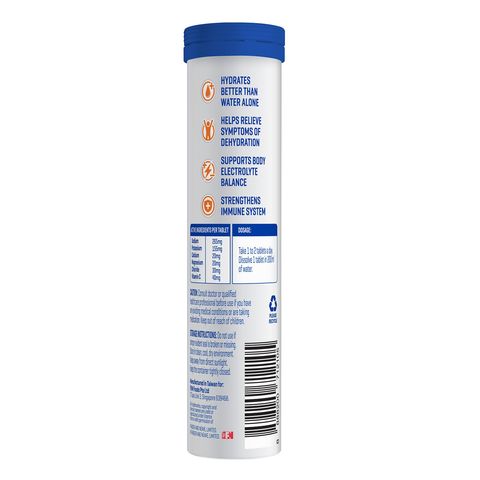 100PLUS Fast Hydration Effervescent 15 Tablets