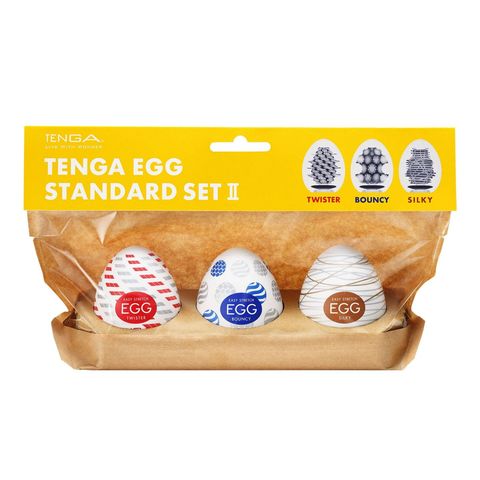 Tenga Egg Standard Set 2 Pack of 3 Pieces