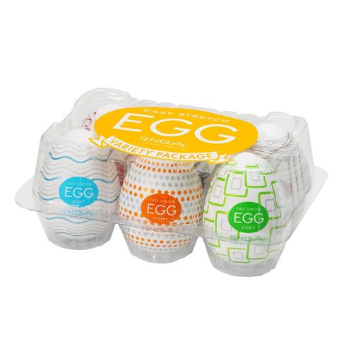 Tenga Egg Standard Variety Package 6 Pieces