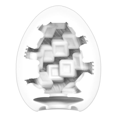 Tenga Egg Cubic Standard Renewal Masturbator 1 Piece