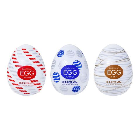 Tenga Egg Standard Set 2 Pack of 3 Pieces