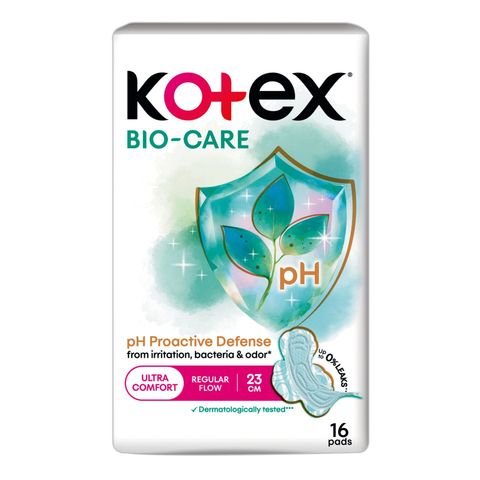 Kotex Bio-care Ultra Thin Pad (23cm) 16 Pieces