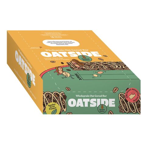 Oatside Cereal Bar Peanut Butter 12 x 18g