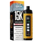 Al Fakher Crown Bar 15K Puffs Ice Adjust Disposable Freebase Cool Mango (5mg) 1 Unit