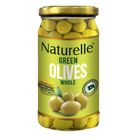 Naturelle Organic Whole Green Olives, 380g