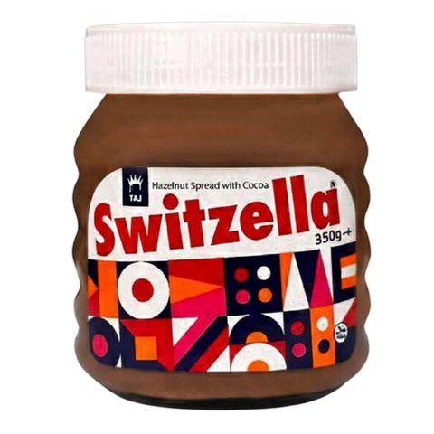 Switzella Chocolate Hazelnut Spread With Cocoa 350g