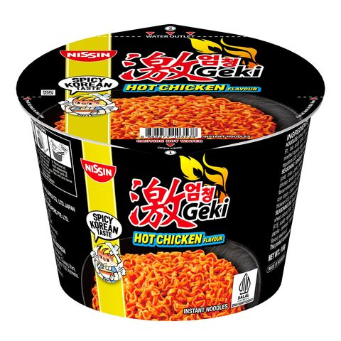 Nissin Geki Bowl Hot Chicken Ramen 104g