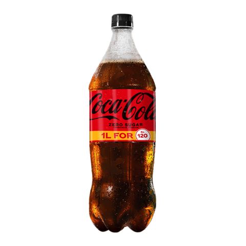Coca Cola Zero Sugar Bottle 1L