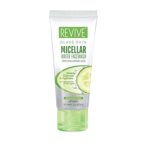 Revive Glass Skin Micellar Water Face Wash 100ml