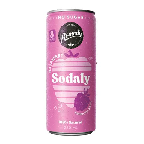Remedy Sodaly Raspberry 250ml