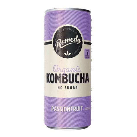 Remedy Organic Kombucha Passionfruit 250ml
