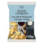 Sea Salt & Balsamic Vinegar Handcooked Crisps 150g | 722810